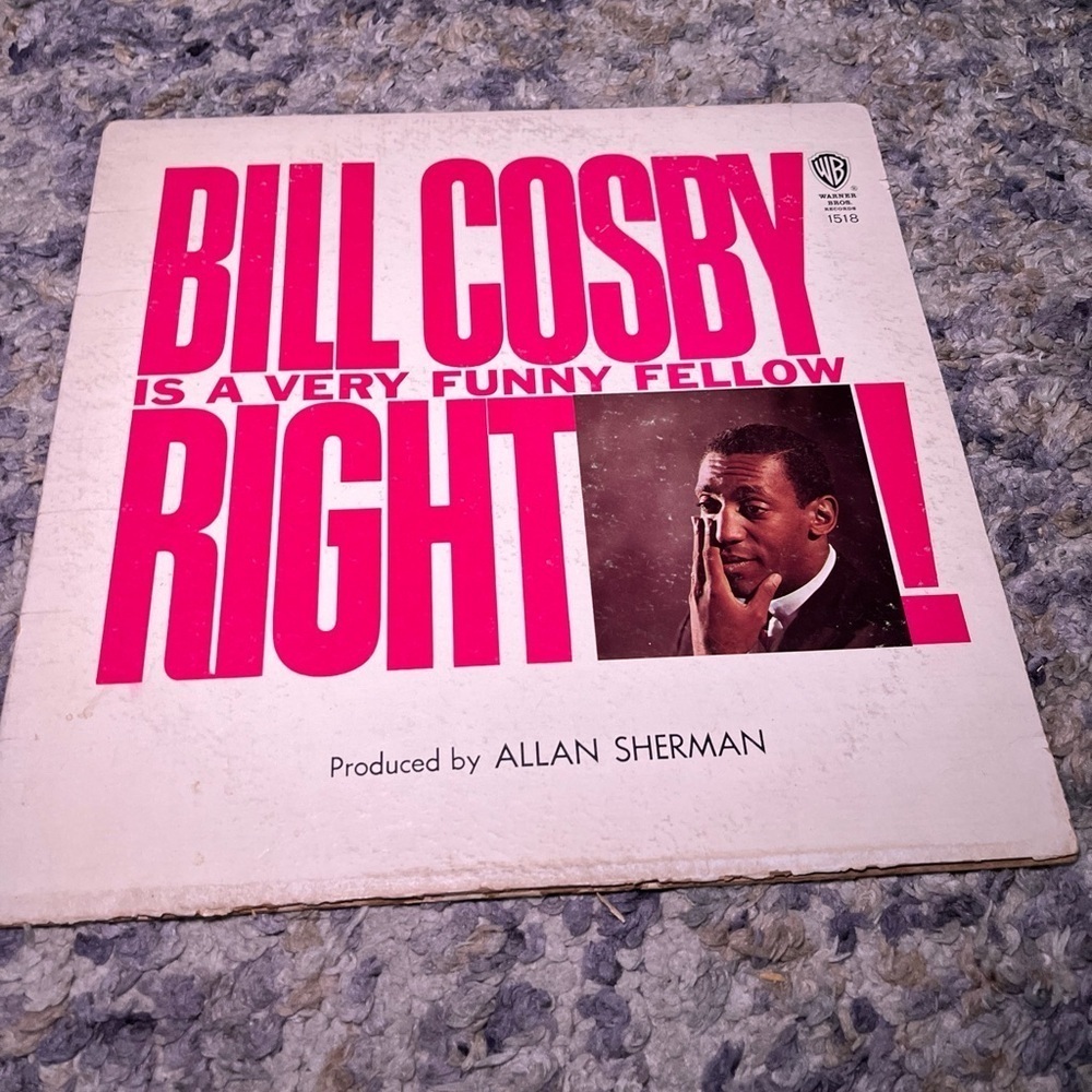 Bill Cosby is a very funny fellow, right!  Vintage vinyl record 1967